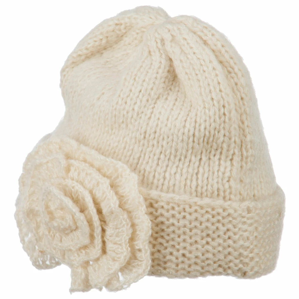 Jeanne Simmons Ladies Flower Accent Cuff Beanie - Image 22