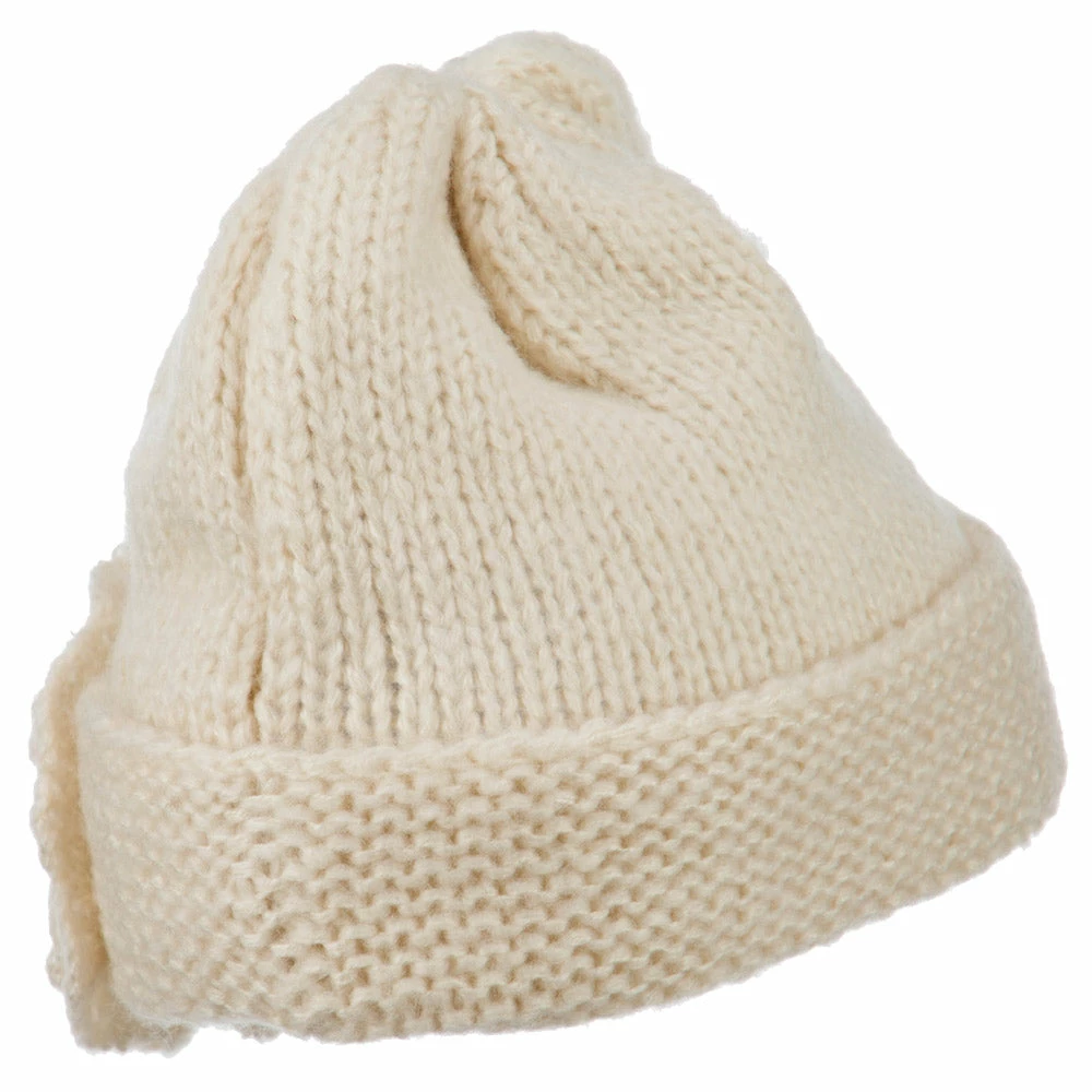 Jeanne Simmons Ladies Flower Accent Cuff Beanie - Image 23