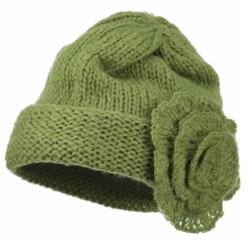 Jeanne Simmons Ladies Flower Accent Cuff Beanie - Image 26