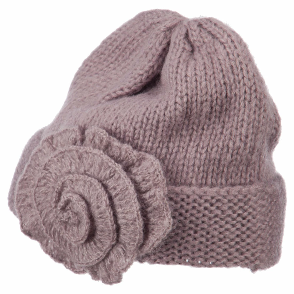 Jeanne Simmons Ladies Flower Accent Cuff Beanie - Image 32