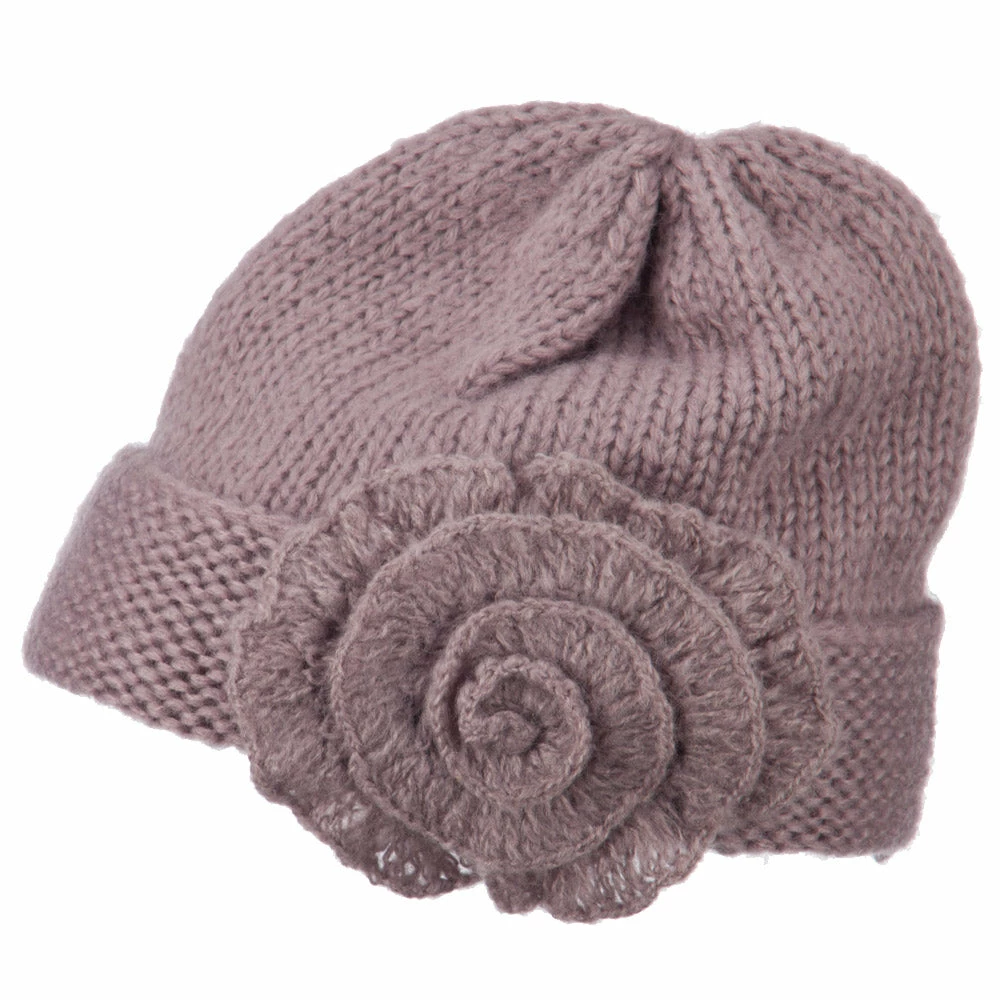 Jeanne Simmons Ladies Flower Accent Cuff Beanie - Image 35