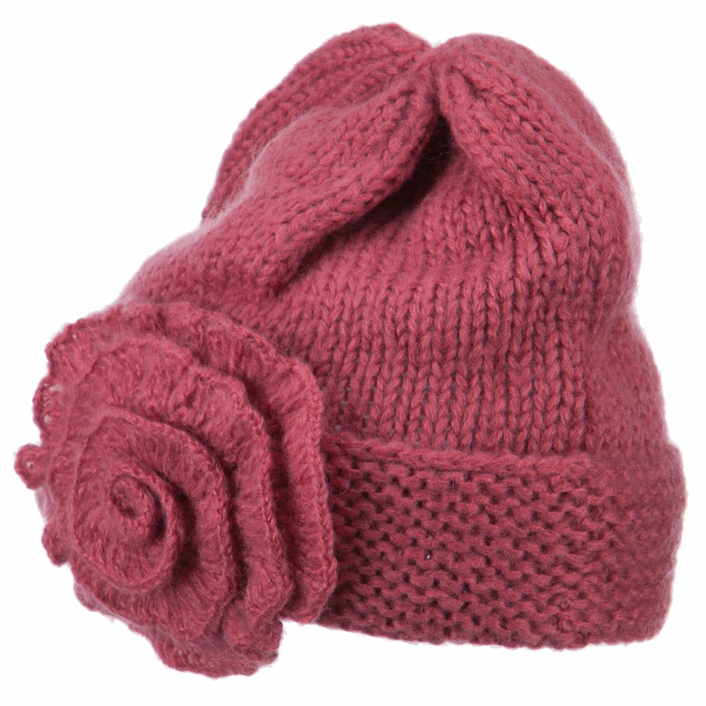 Jeanne Simmons Ladies Flower Accent Cuff Beanie - Image 37