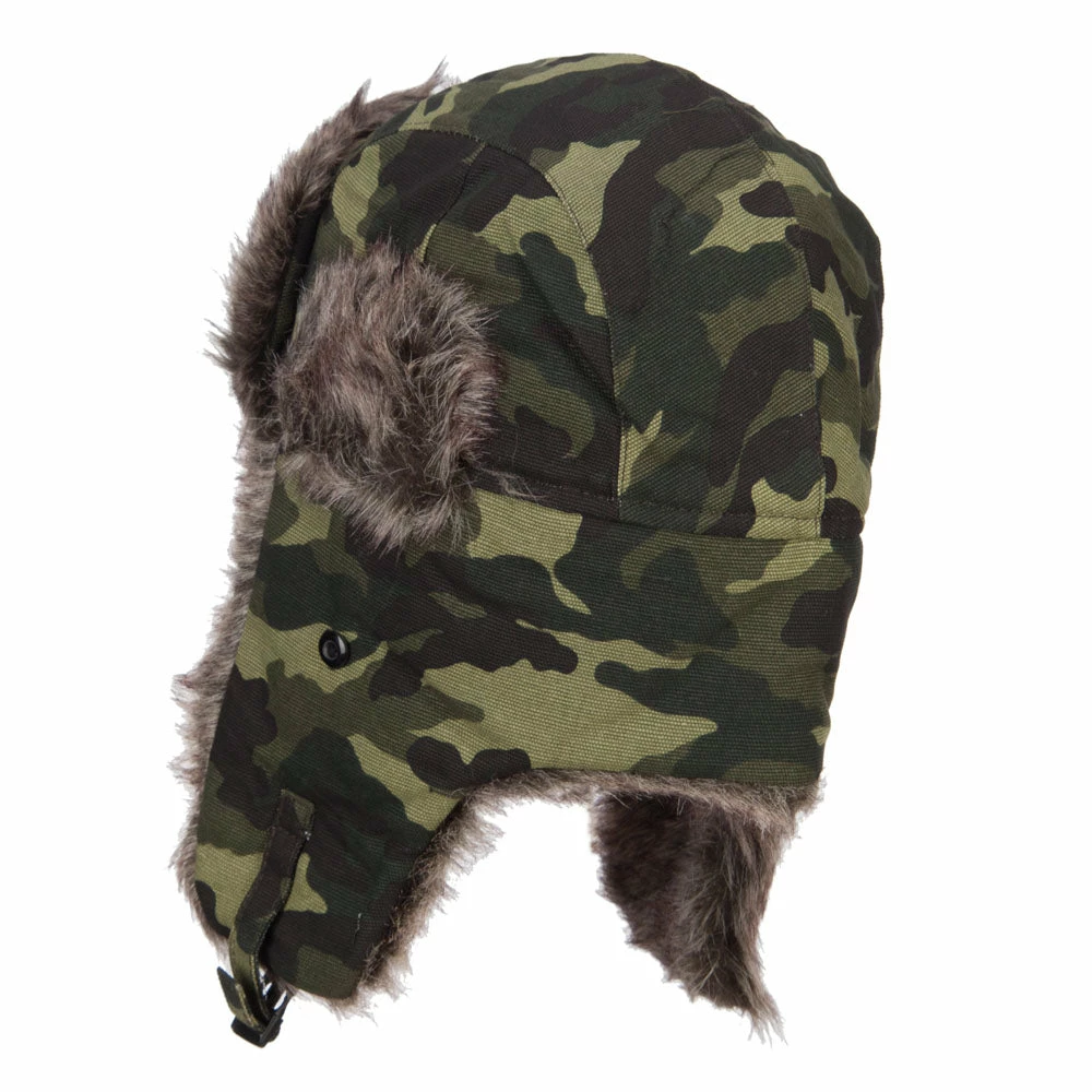 Artex Cotton Camo Trooper Hat - Image 2