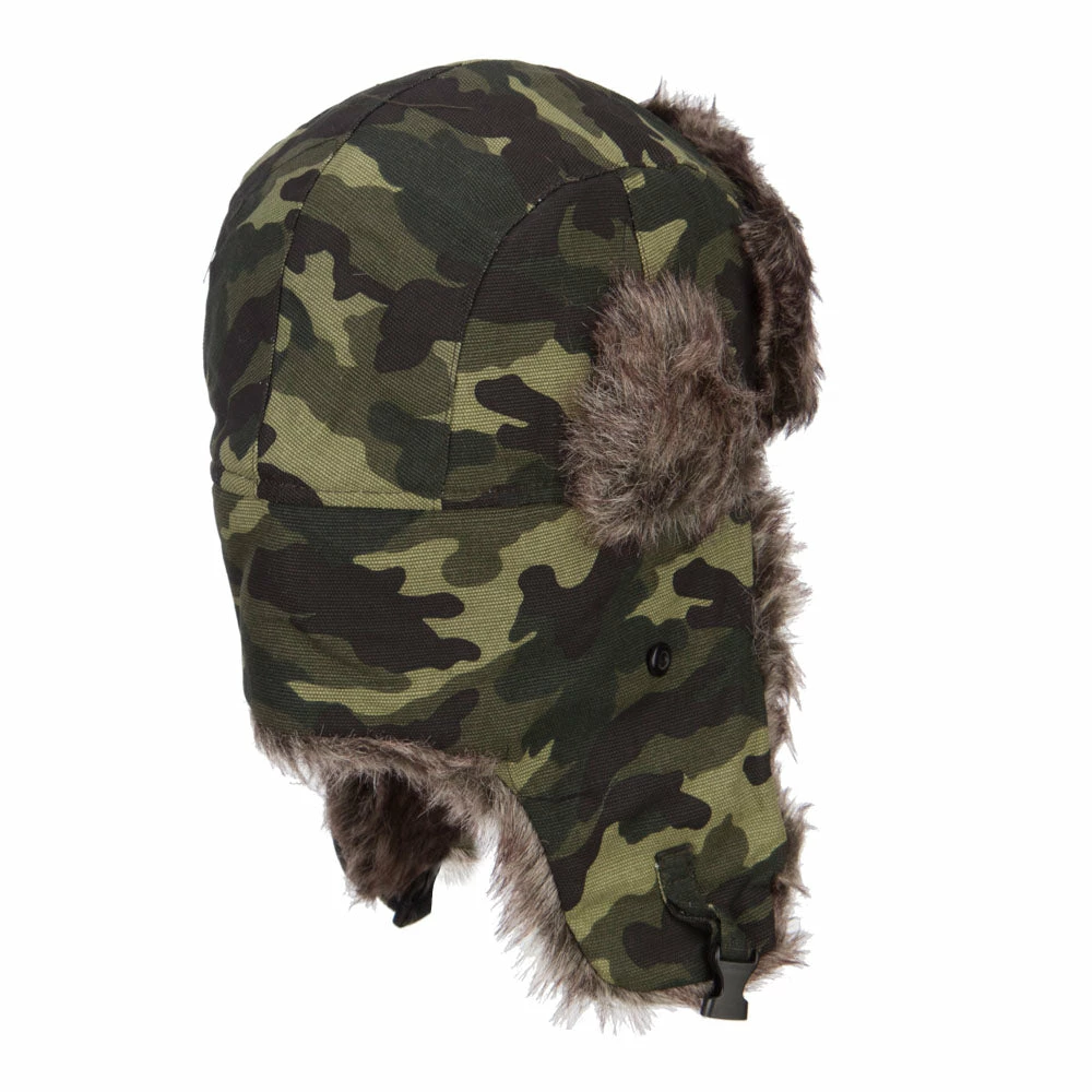 Artex Cotton Camo Trooper Hat - Image 3