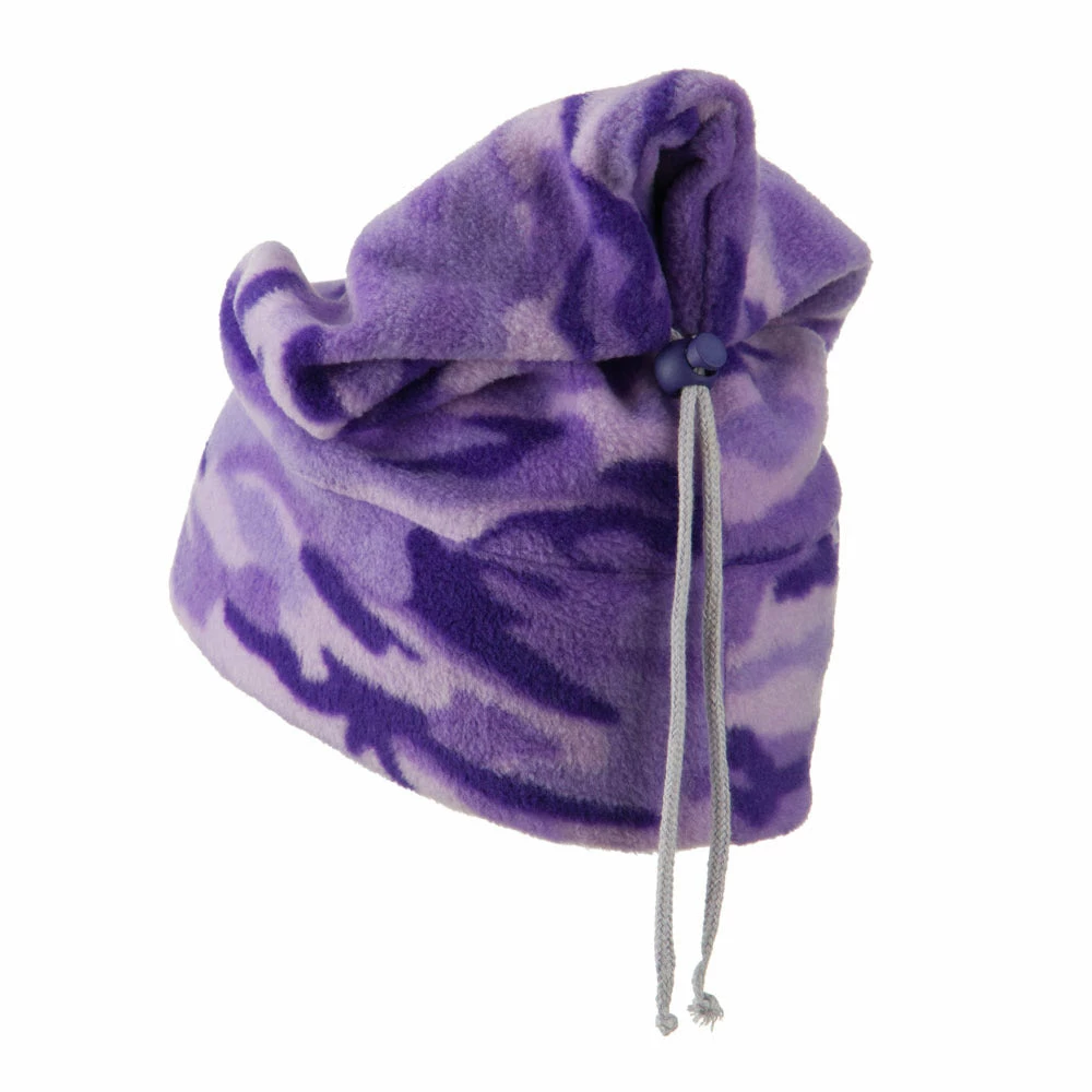 MG Camo Fleece Adjustable Hat - Image 2