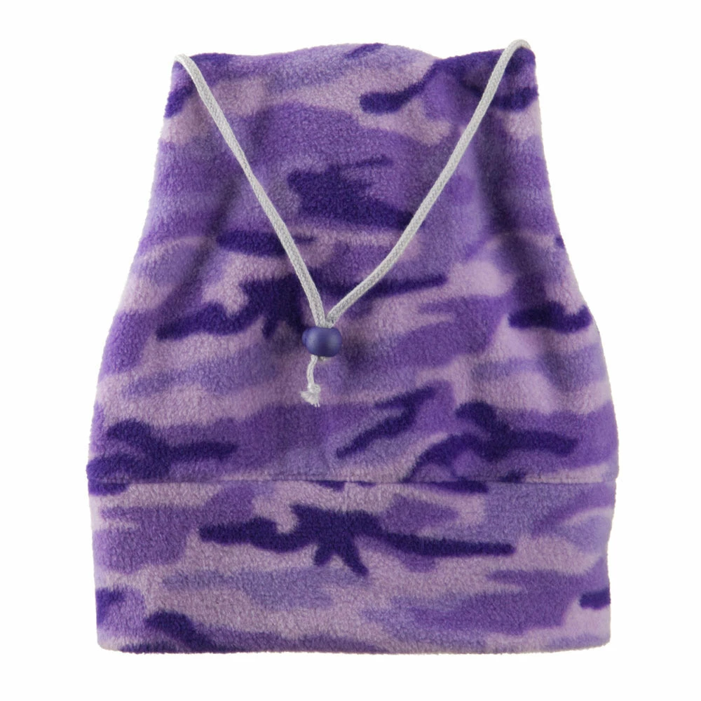 MG Camo Fleece Adjustable Hat - Image 5