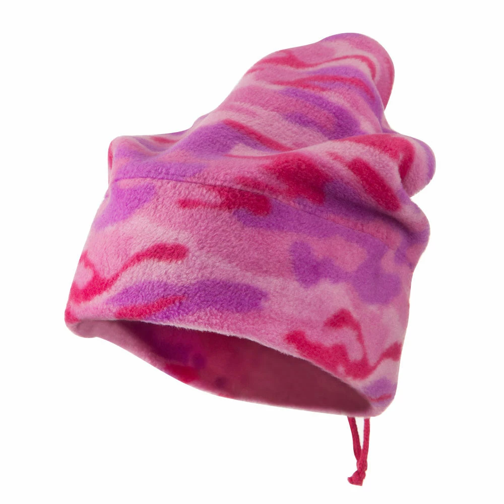 MG Camo Fleece Adjustable Hat - Image 11