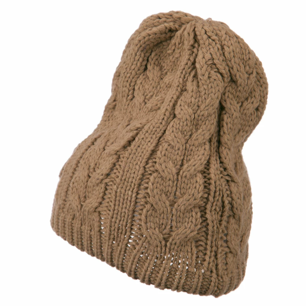 Jeanne Simmons Acrylic Cable Design Beanie Hat - Image 17