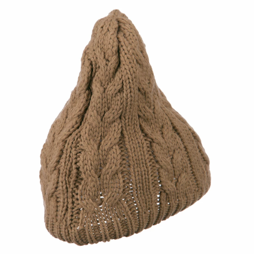 Jeanne Simmons Acrylic Cable Design Beanie Hat - Image 18