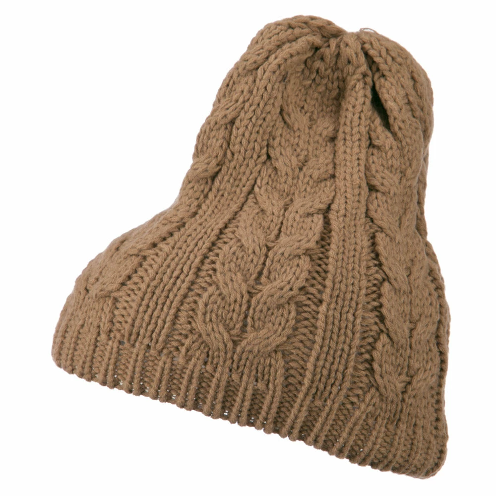 Jeanne Simmons Acrylic Cable Design Beanie Hat - Image 20