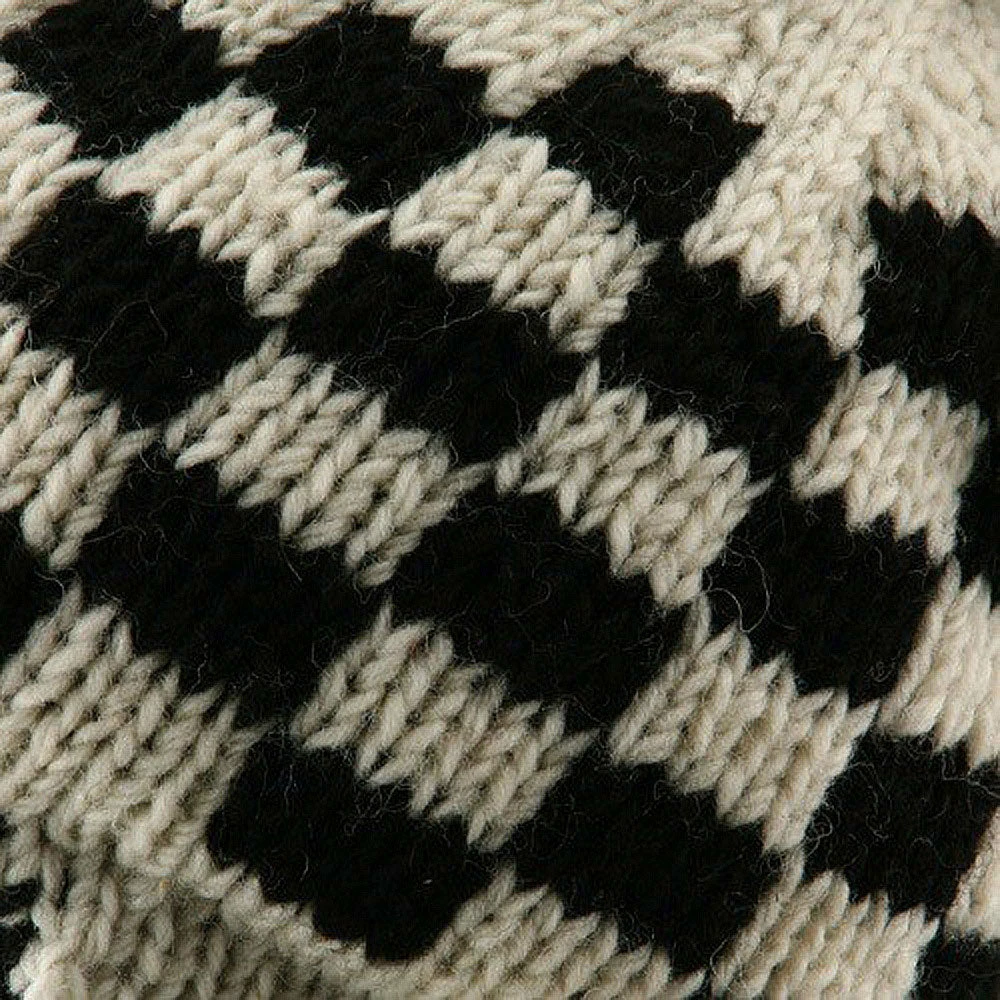Rasta World Checker Jacquard Beanie - Image 15