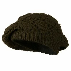 Hatiya Cable Knit Beret