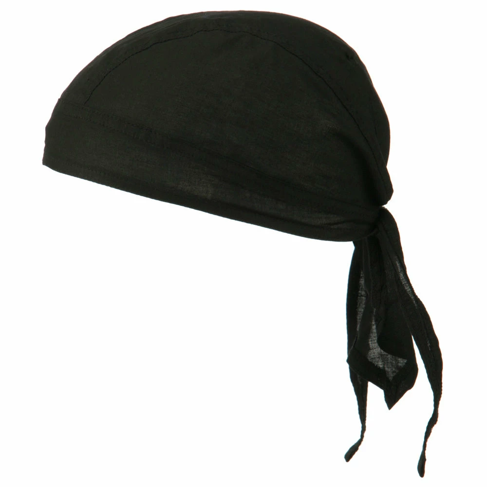 Cotton Poplin Biker Style Head Wrap - Image 5