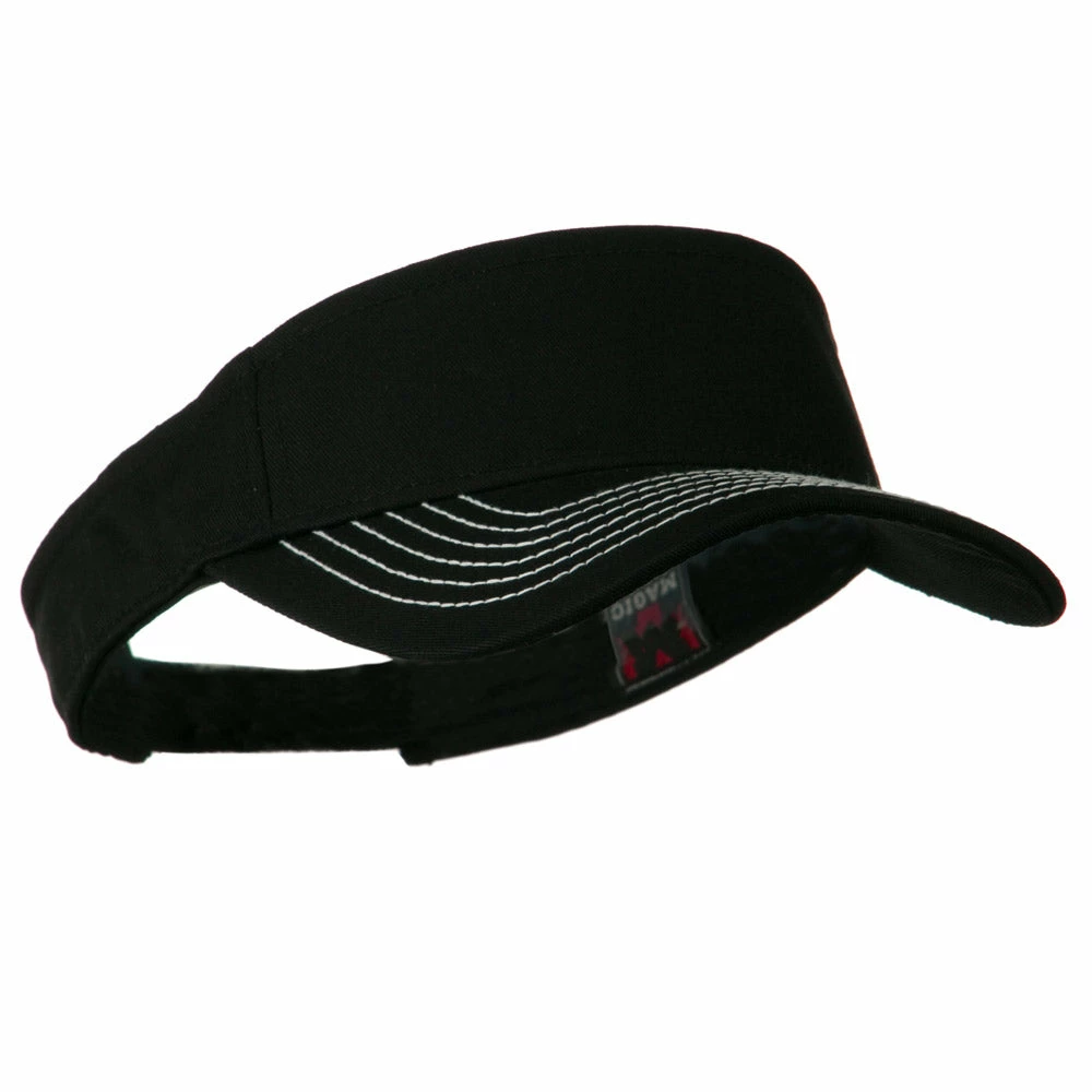 MUR Contrast-Stitched Billed Visor - Image 2