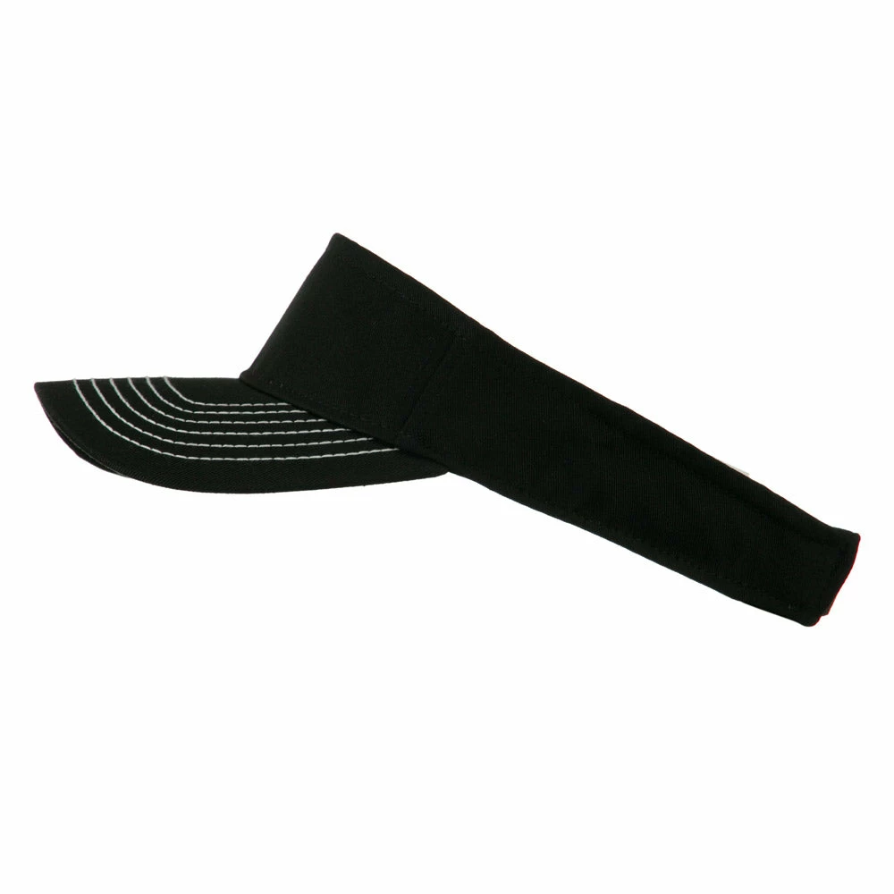 MUR Contrast-Stitched Billed Visor - Image 3