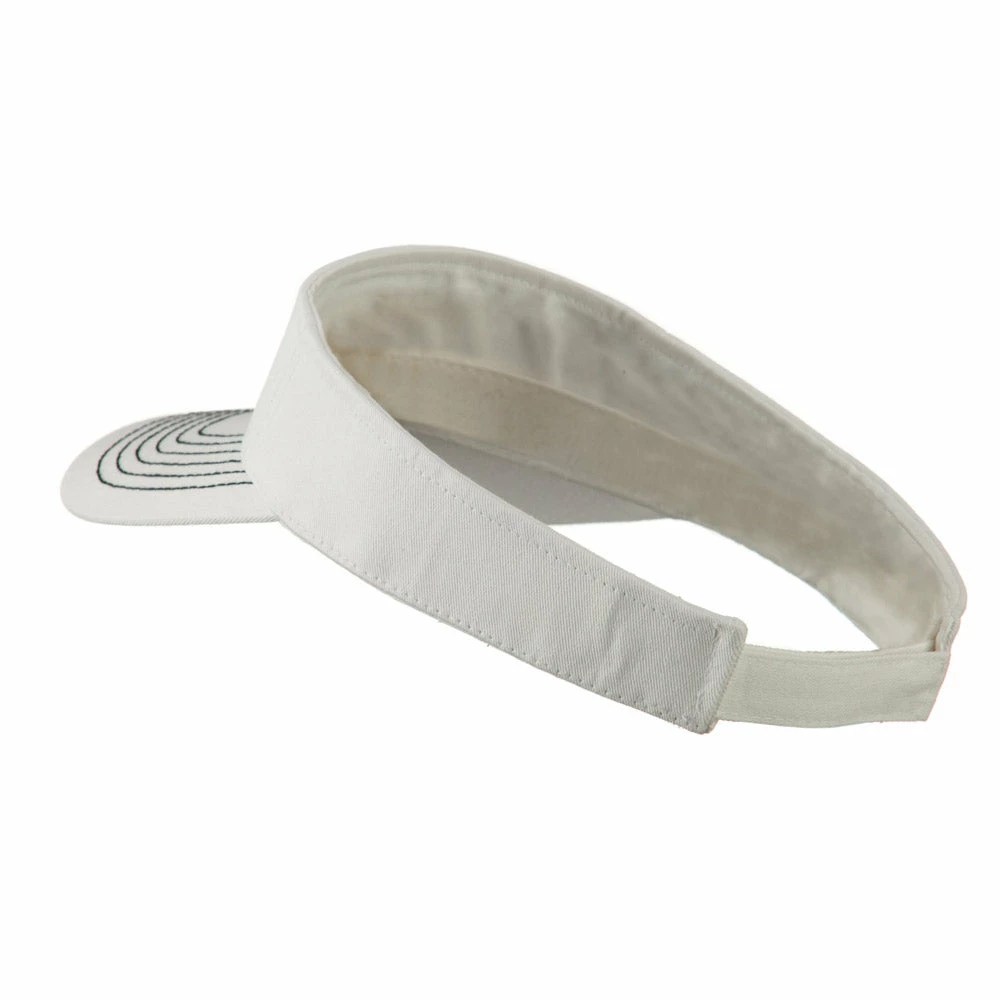 MUR Contrast-Stitched Billed Visor - Image 10