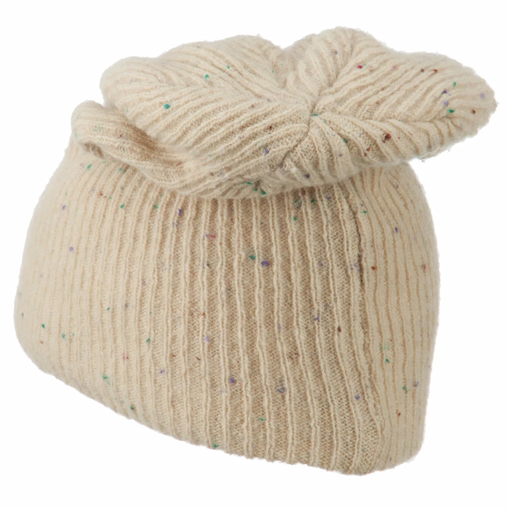 Rasta World Wool Color Speckled Long Beanie - Image 17