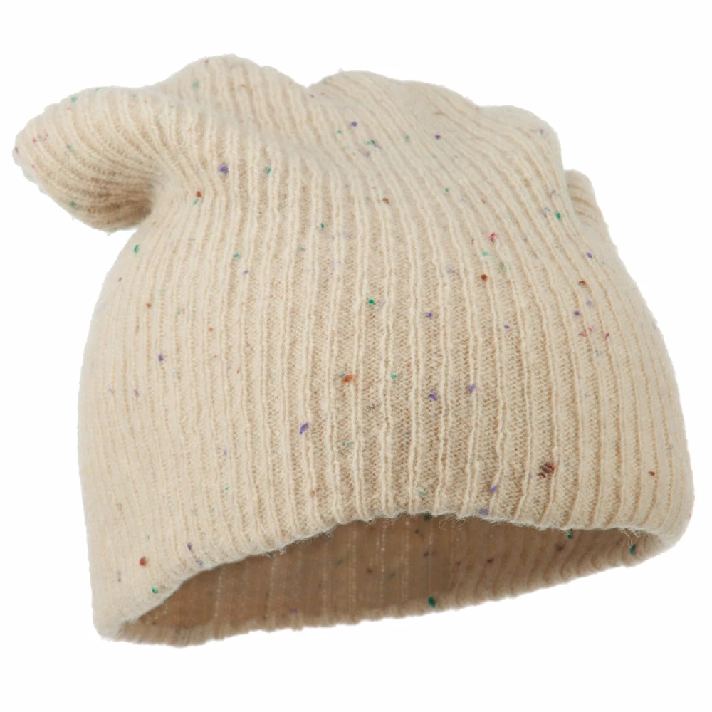Rasta World Wool Color Speckled Long Beanie - Image 19