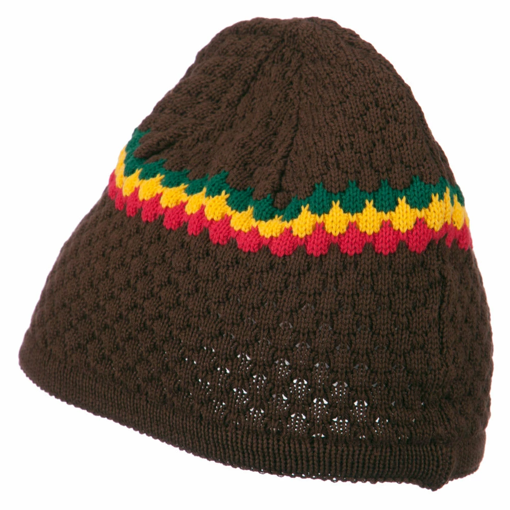 Rasta World Hand Crocheted Beanie (03) - Image 17