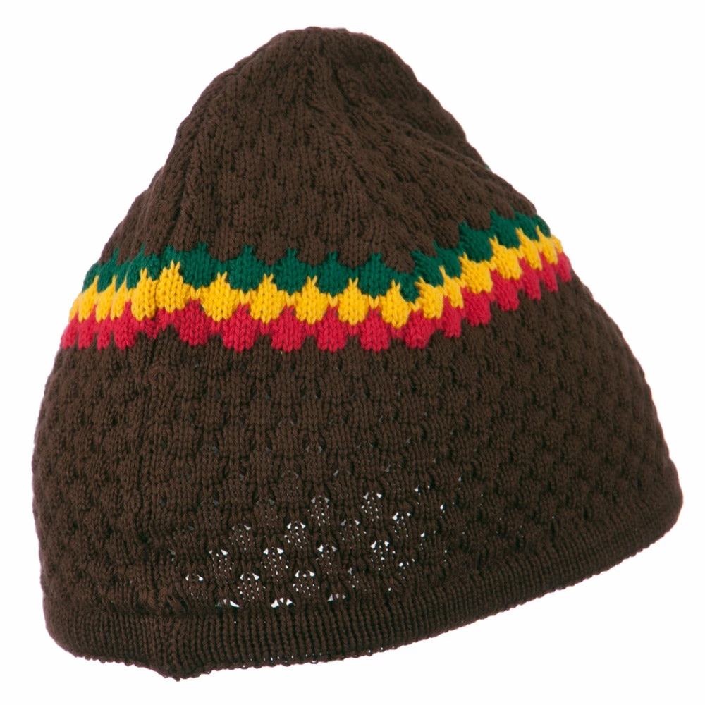 Rasta World Hand Crocheted Beanie (03) - Image 18