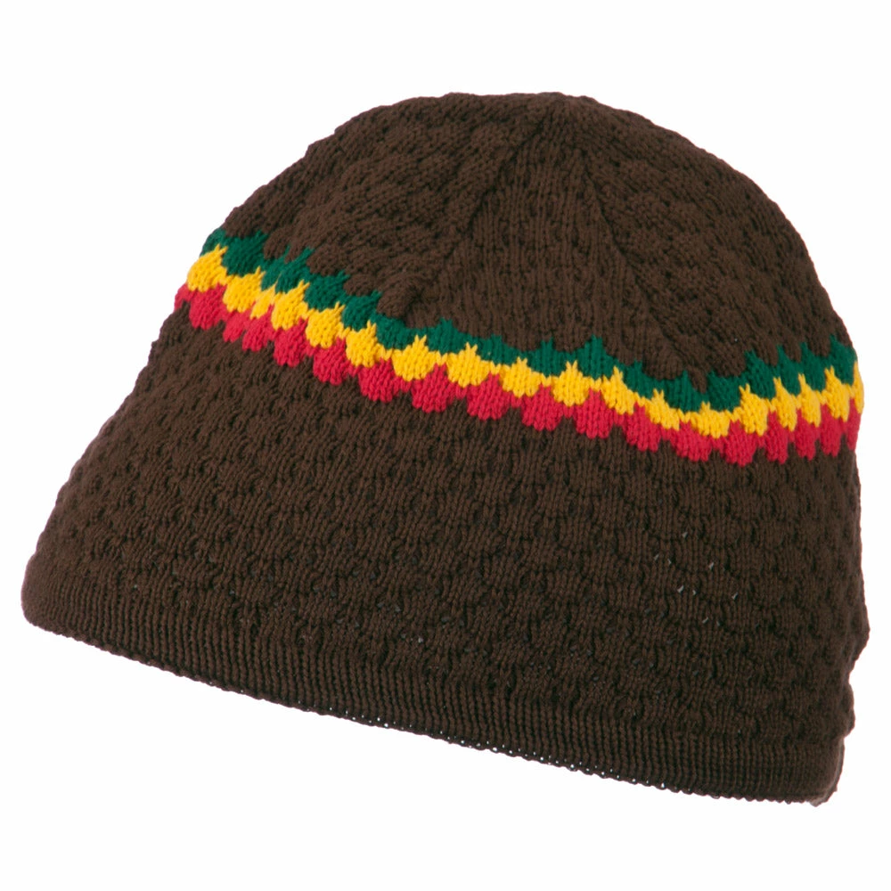 Rasta World Hand Crocheted Beanie (03) - Image 20
