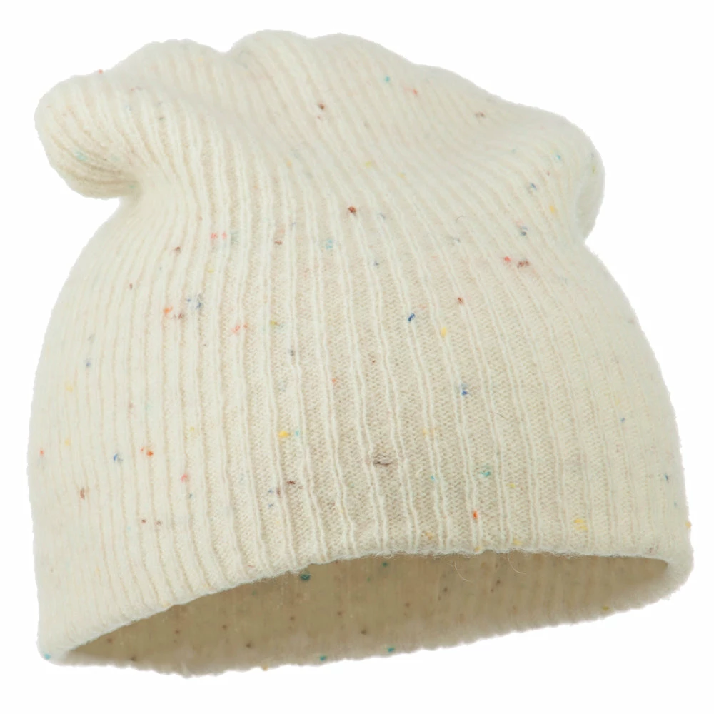 Rasta World Wool Color Speckled Long Beanie - Image 24