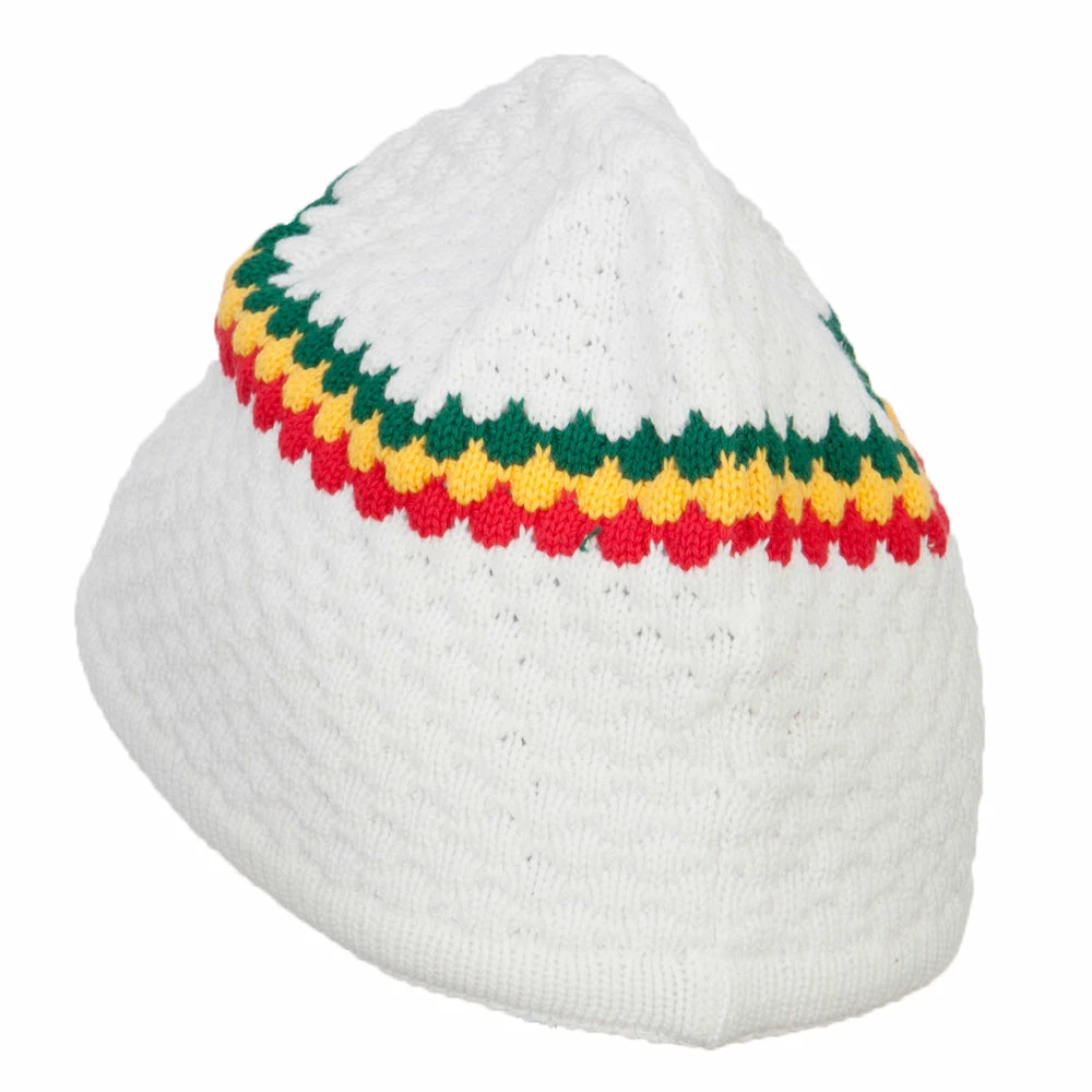 Rasta World Hand Crocheted Beanie (03) - Image 62
