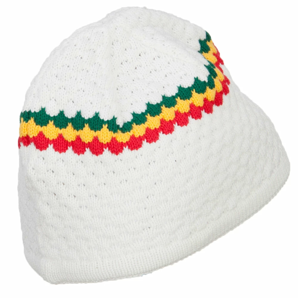 Rasta World Hand Crocheted Beanie (03) - Image 63