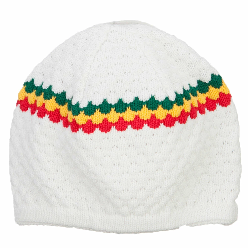 Rasta World Hand Crocheted Beanie (03) - Image 64