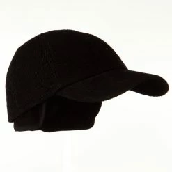 MG Men's Corduroy Warmer Flap Cap