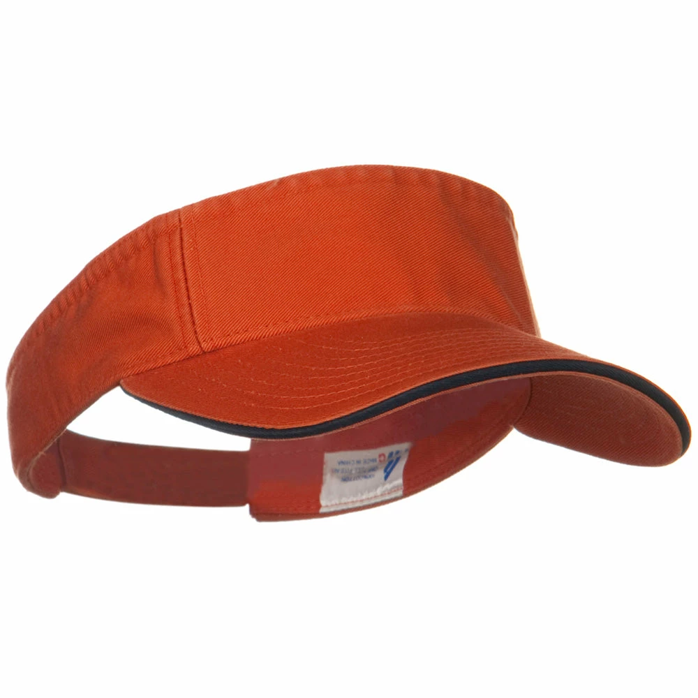 MG Prostyle Cotton Twill Washed Sandwich Visor - Image 9