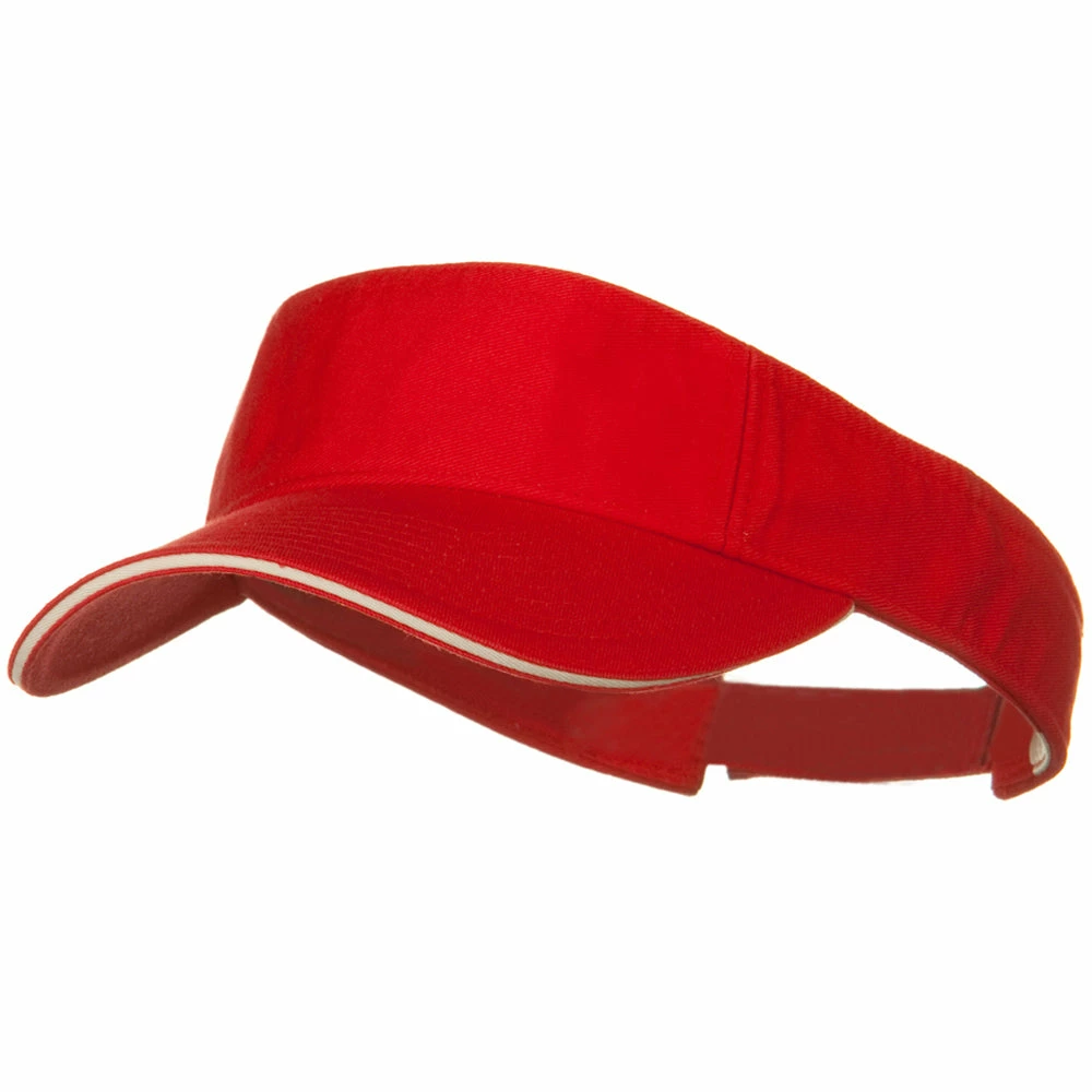 MG Prostyle Cotton Twill Washed Sandwich Visor - Image 26