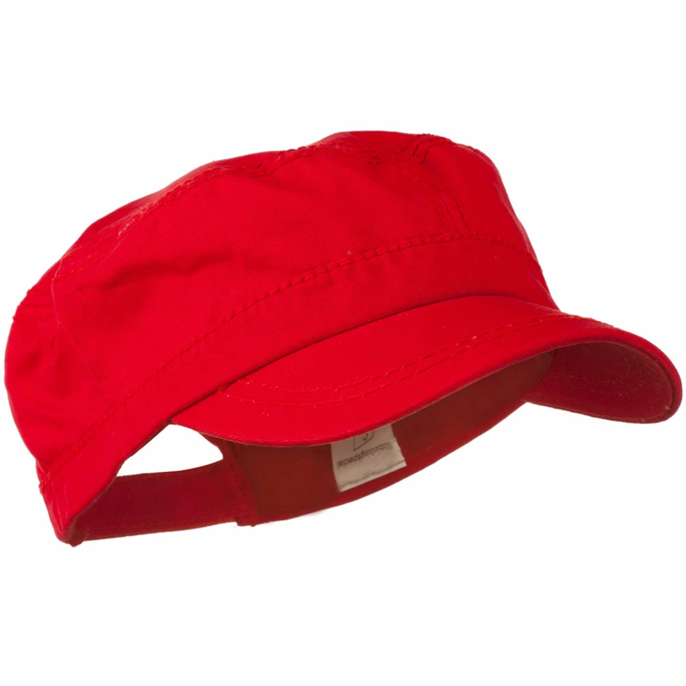 Something Special Colorful Washed Military Cap - Image 2