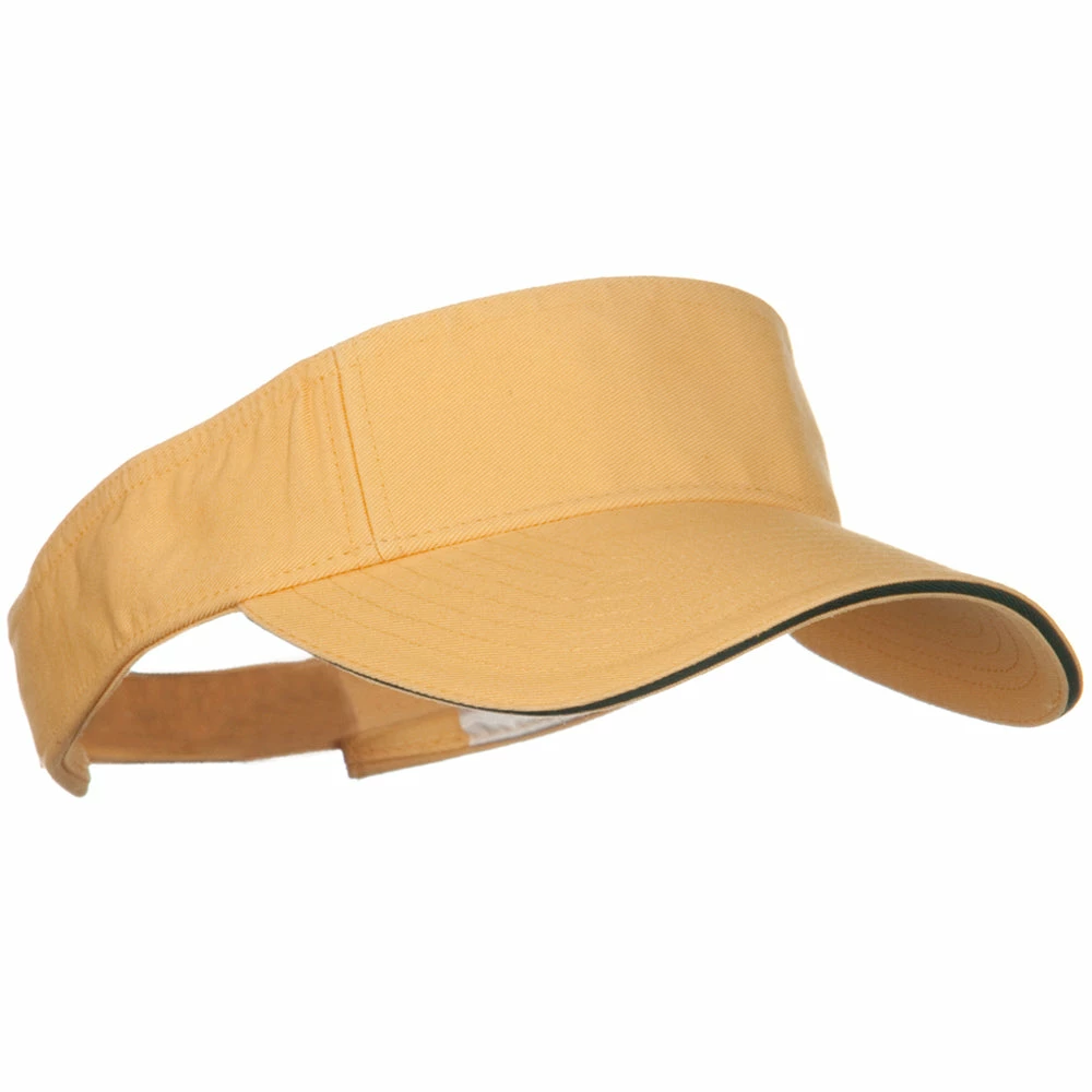 MG Prostyle Cotton Twill Washed Sandwich Visor - Image 34