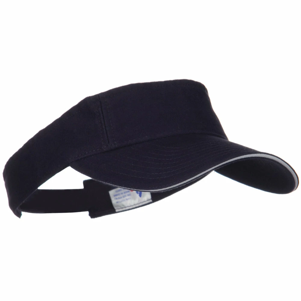 MG Prostyle Cotton Twill Washed Sandwich Visor - Image 39