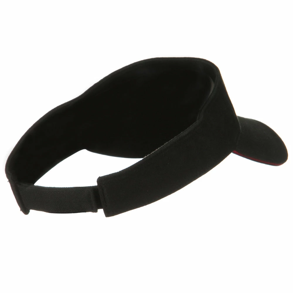 MG Prostyle Cotton Twill Washed Sandwich Visor - Image 43