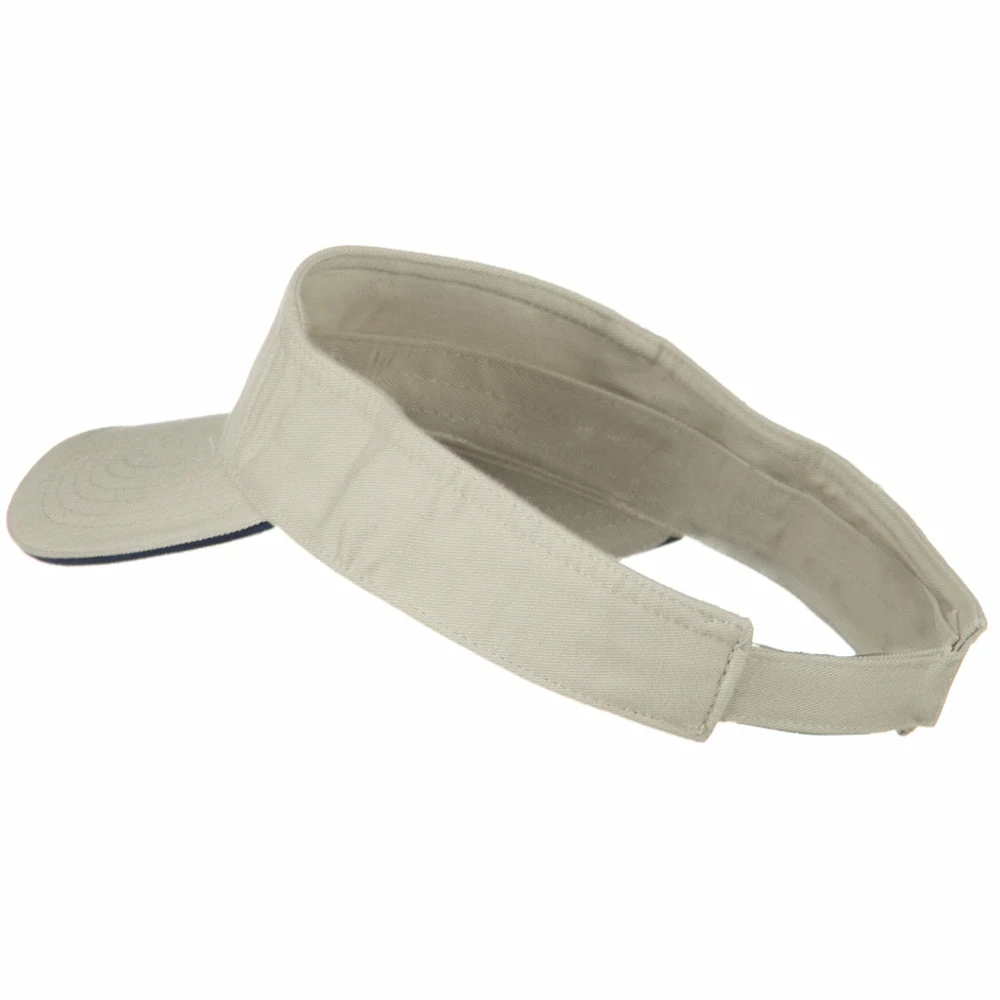 MG Prostyle Cotton Twill Washed Sandwich Visor - Image 47