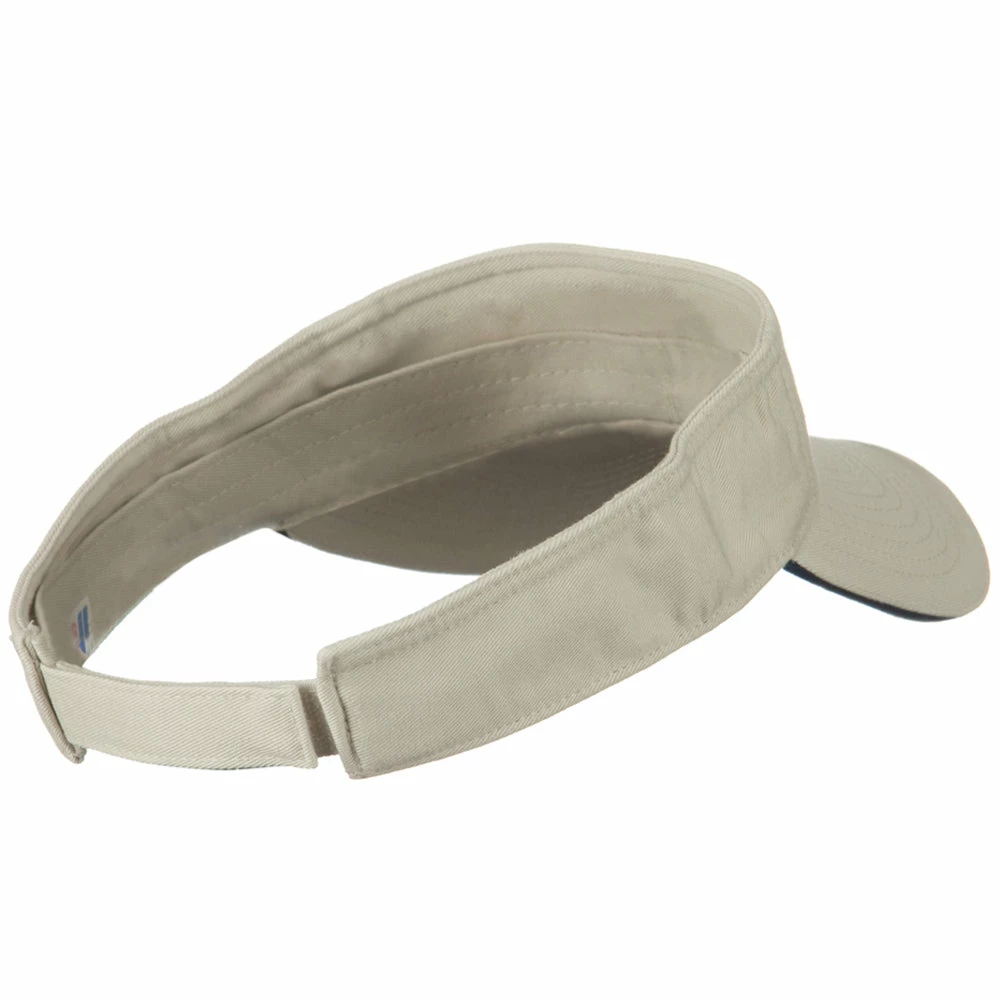 MG Prostyle Cotton Twill Washed Sandwich Visor - Image 48