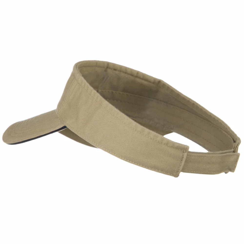 MG Prostyle Cotton Twill Washed Sandwich Visor - Image 52