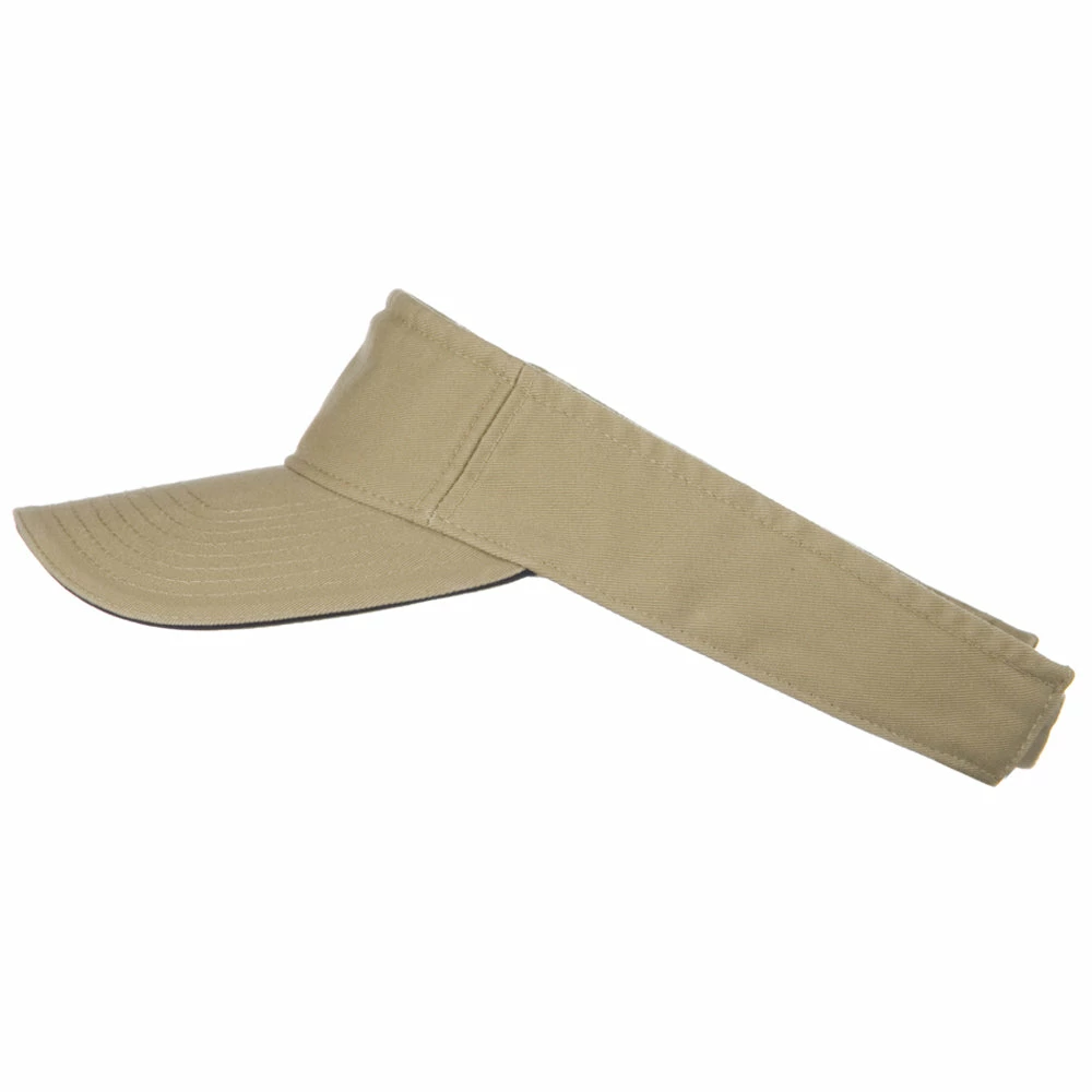 MG Prostyle Cotton Twill Washed Sandwich Visor - Image 55