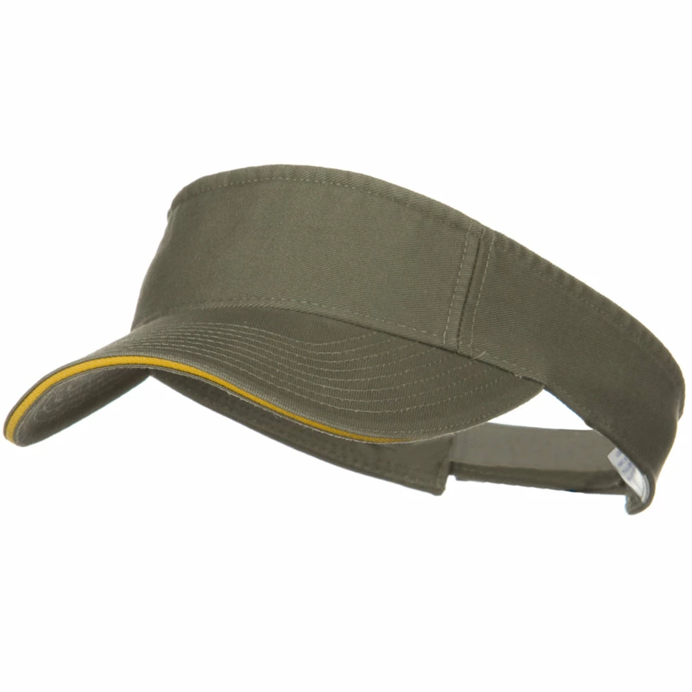 MG Prostyle Cotton Twill Washed Sandwich Visor - Image 11