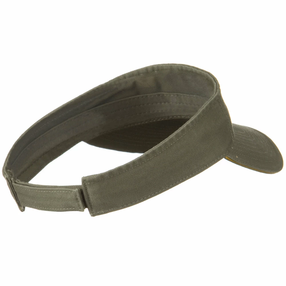 MG Prostyle Cotton Twill Washed Sandwich Visor - Image 13