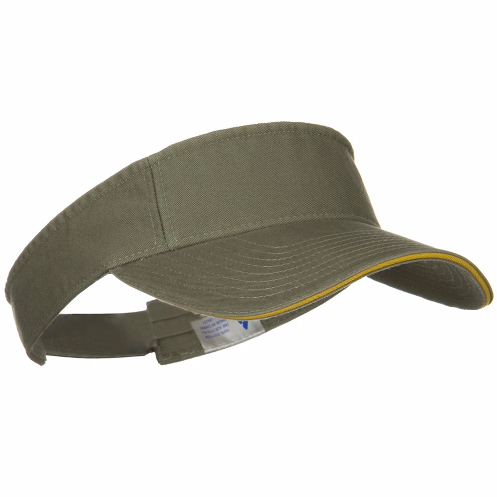 MG Prostyle Cotton Twill Washed Sandwich Visor - Image 14