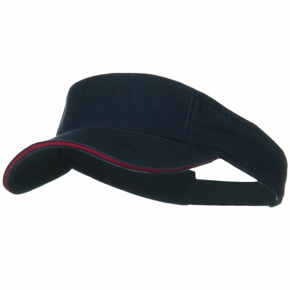 MG Prostyle Cotton Twill Washed Sandwich Visor - Image 16