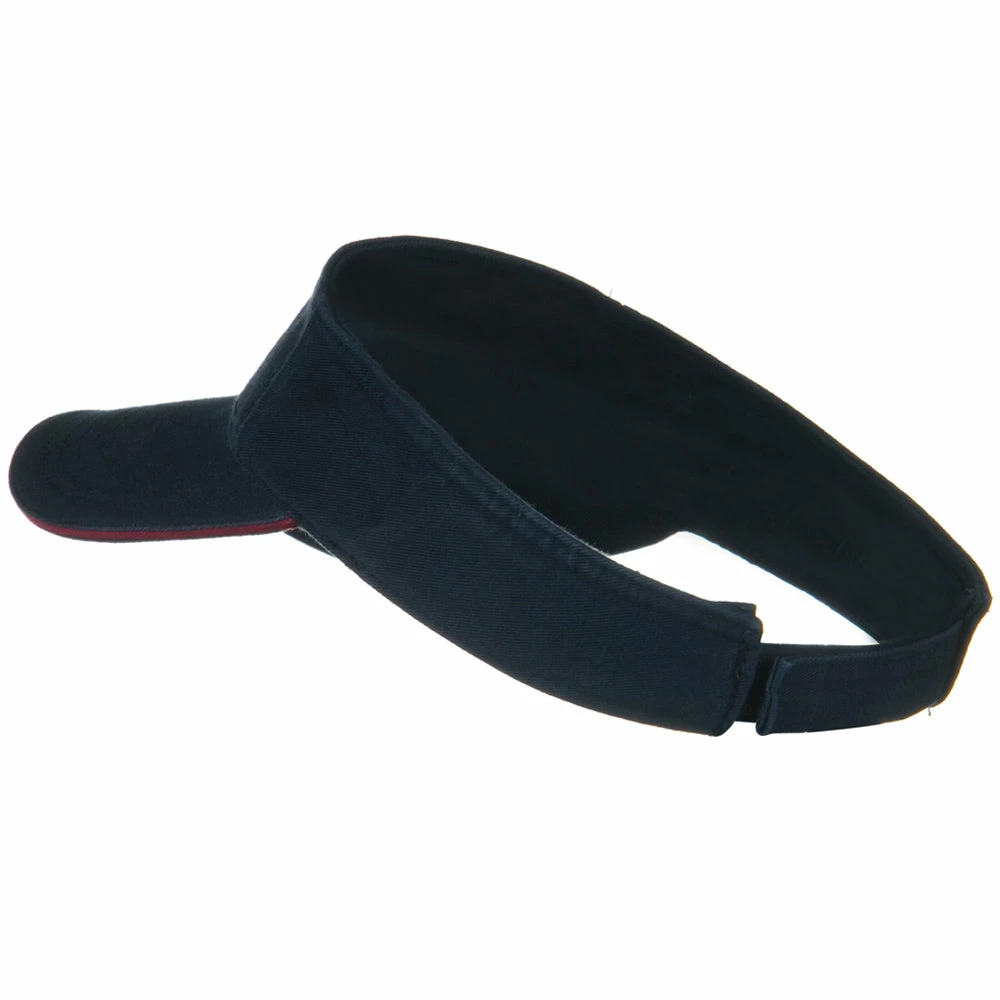 MG Prostyle Cotton Twill Washed Sandwich Visor - Image 17