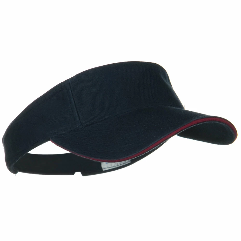 MG Prostyle Cotton Twill Washed Sandwich Visor - Image 19