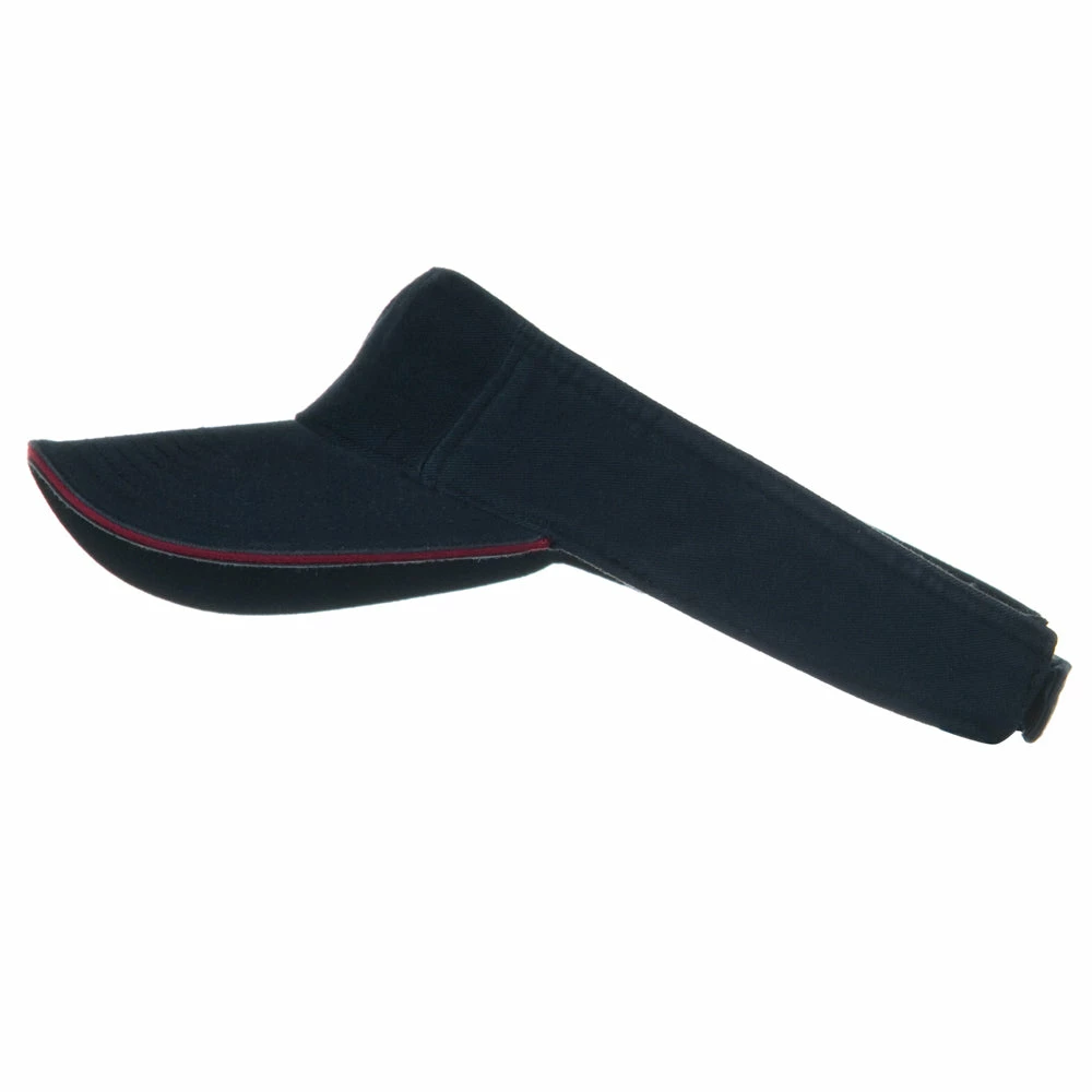 MG Prostyle Cotton Twill Washed Sandwich Visor - Image 20