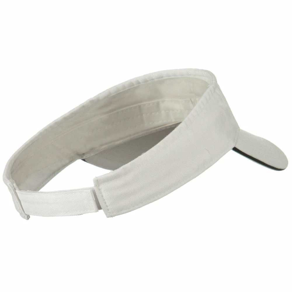 MG Prostyle Cotton Twill Washed Sandwich Visor - Image 58