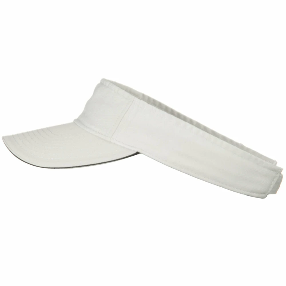 MG Prostyle Cotton Twill Washed Sandwich Visor - Image 60