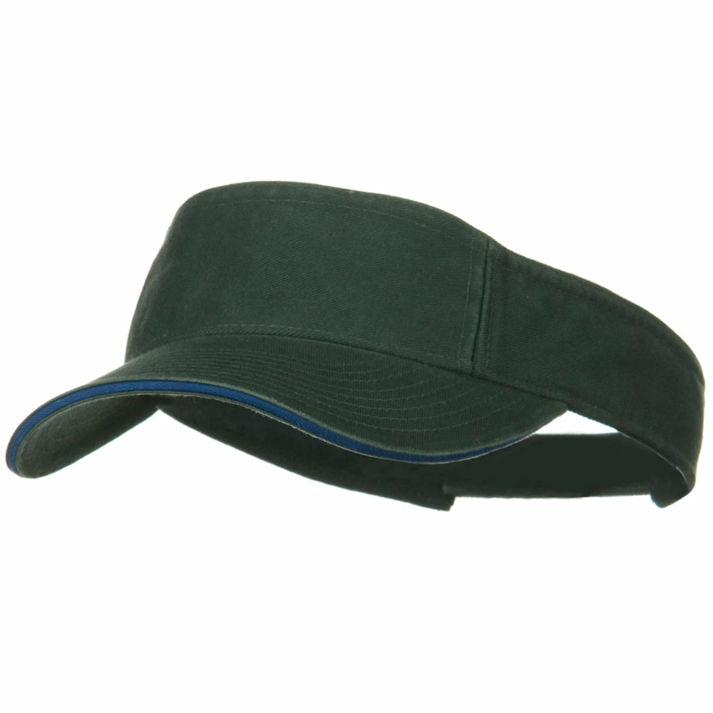 MG Prostyle Cotton Twill Washed Sandwich Visor - Image 21